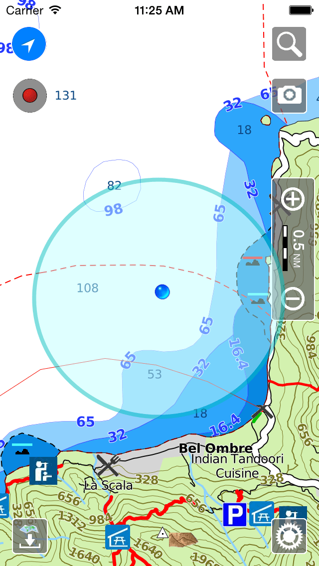 Aqua Map Android Marine Navigation GPS, Boating Charts