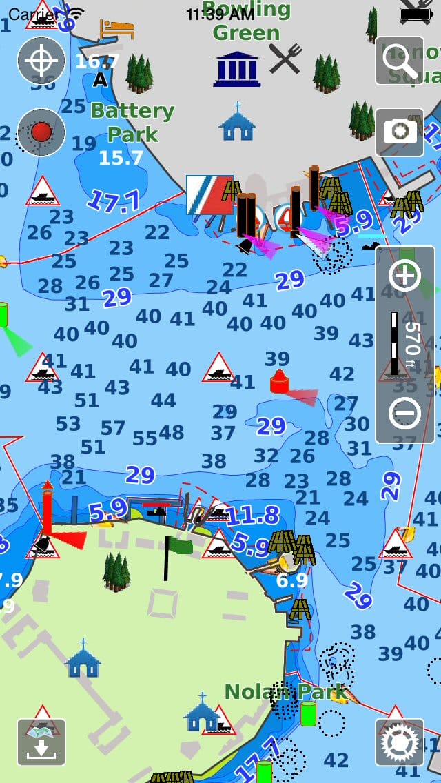 Aqua Map Nautical Charts download
